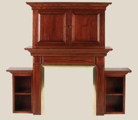 Cabinet with accessories
