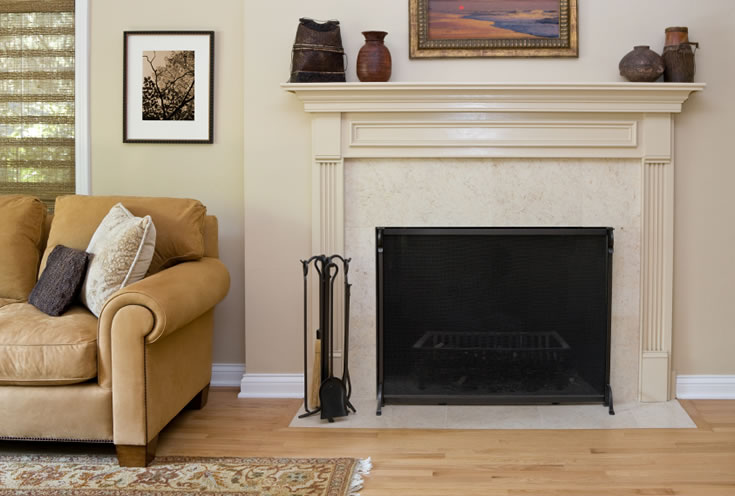 Fireplace Wood Mantel